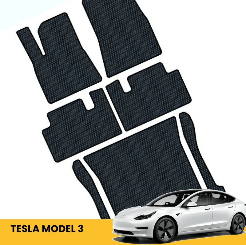 Tesla Model X premium - fussteppich auto - Prime EVA