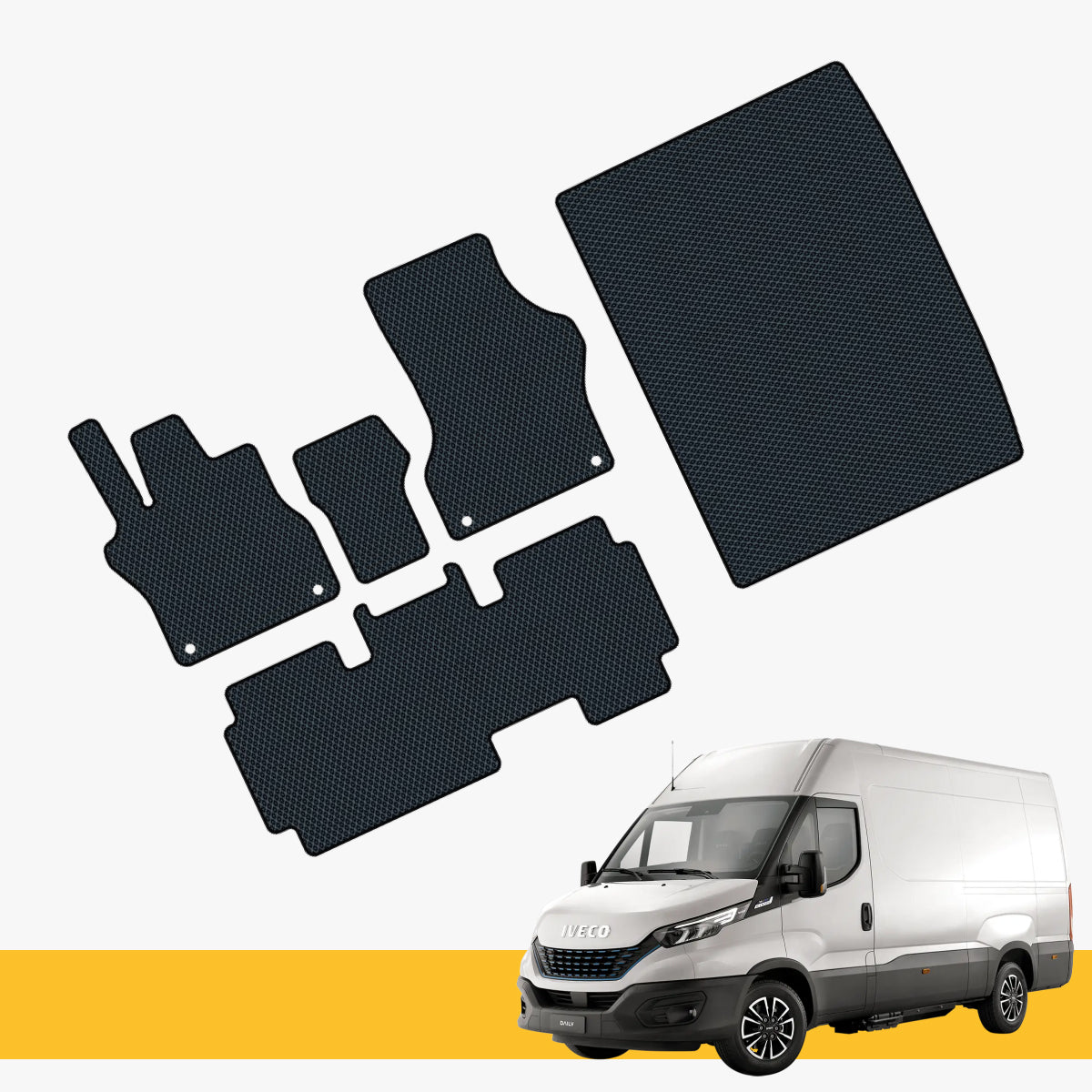 Full EVA cargo liner set for Iveco by Prime EVA.