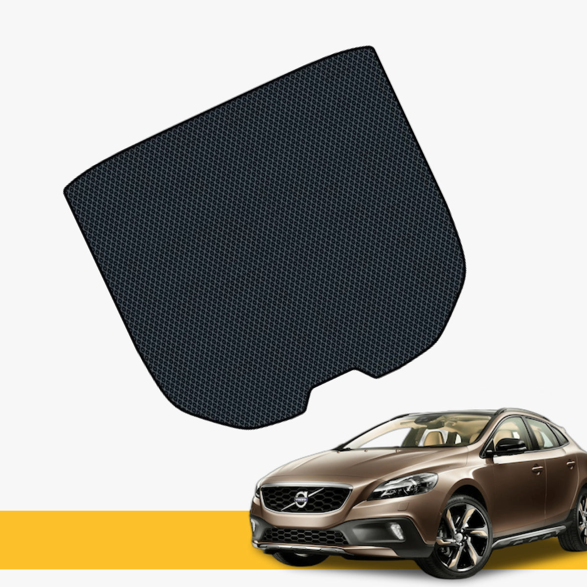 Volvo V40 cargo liner made of EVA material by Prime EVA.