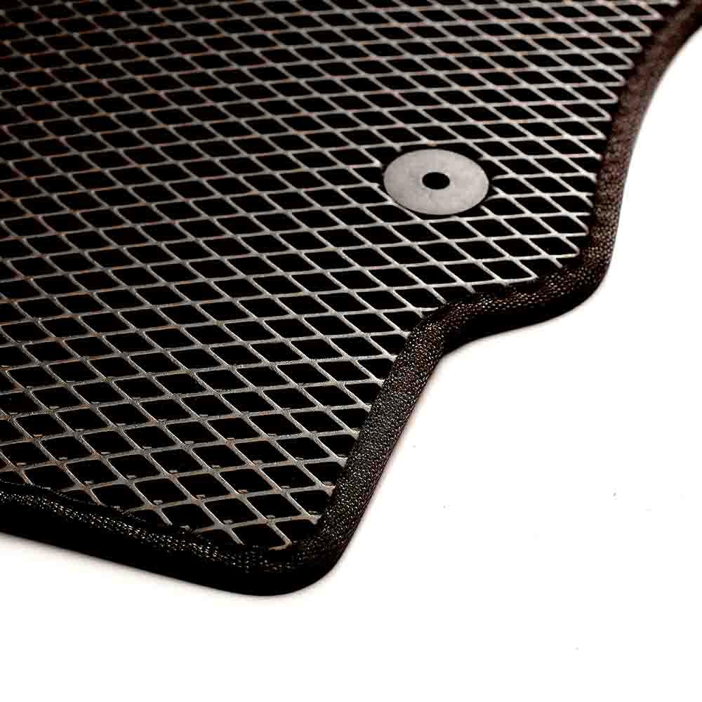 Kovvar DuoGrip Rubber Floor Mats Suitable for Fiat Ducato