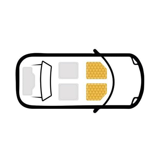Car mats for Ford B-MAX 1 generation (2012 - 2018) Compactvan Manual - Full set and Cargo Liner