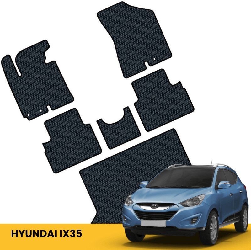 Auto paklājiņi priekš Hyundai ix35 - Priekšējais komplekts