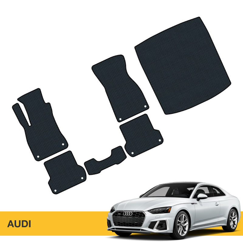Visas "Audi" krovinių skyriaus komplektas, pagamintas iš EVA pagal Prime EVA.