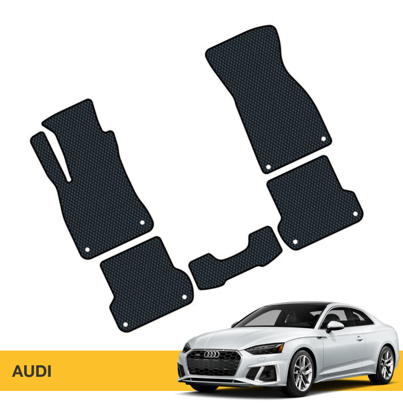 Full set of Audi EVA car floor mats by Prime EVA.