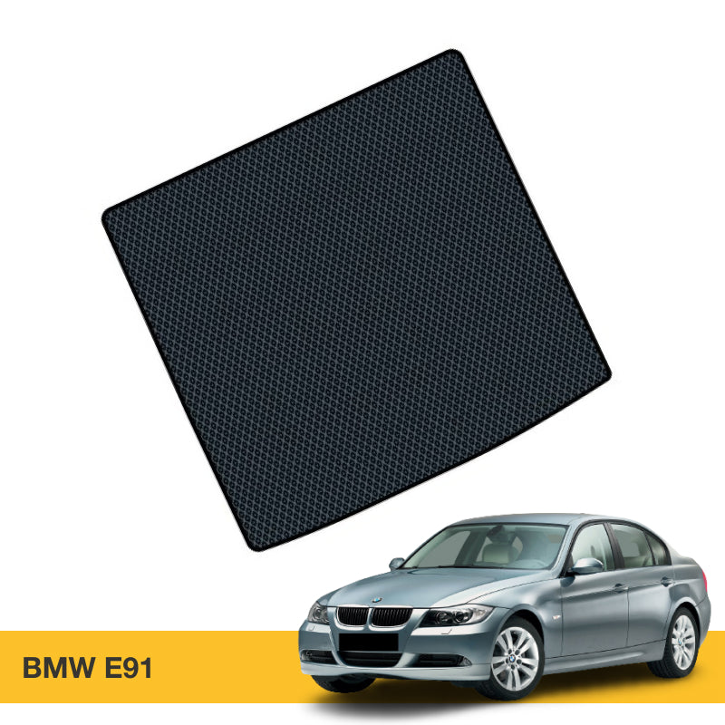 Prime EVA BMW E91 cargo liner made of EVA material.