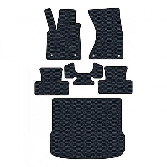 Car mats for Audi Q5 8R (2008 - 2012) Crossover Automatic - Front set