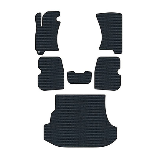 Car mats for Subaru Forester 1 generation (1997 - 2000) Crossover 5-doors Automatic - Front set