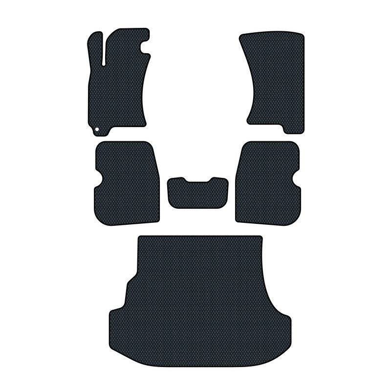 Car mats for Subaru Forester 1 generation (1997 - 2000) Crossover 5-doors Manual - Front set