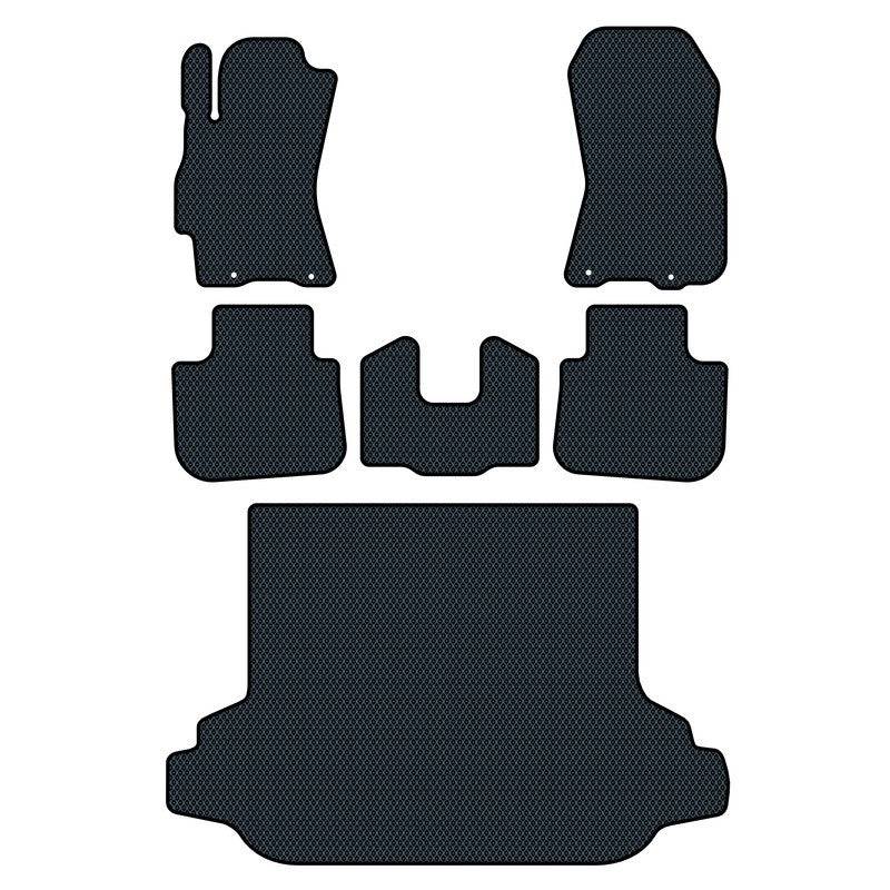 Car mats for Subaru Outback 4 generation (2009 - 2012) wagon Manual - Full set and Cargo Liner