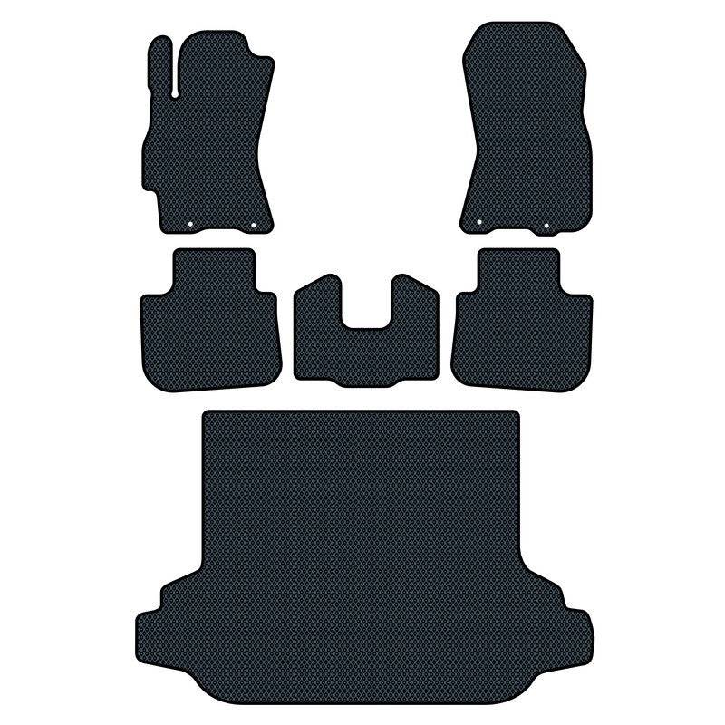 Car mats for Subaru Outback 4 generation (2009 - 2012) wagon Automatic - Front set