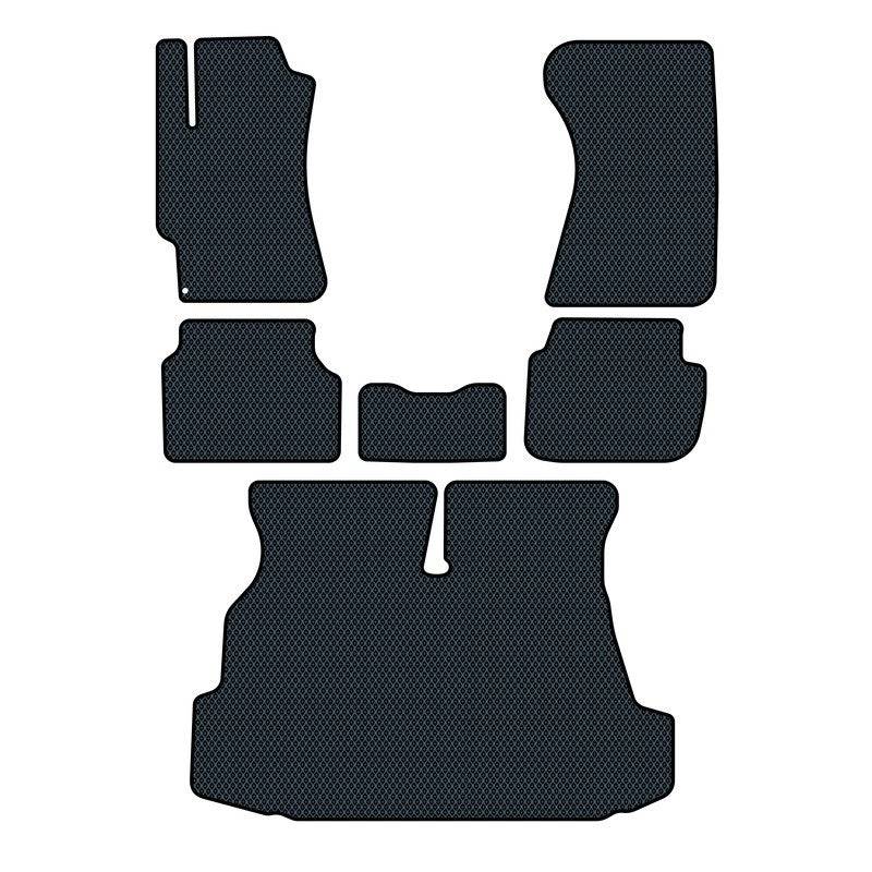 Car mats for Subaru Impreza WRX 2 generation (2000 - 2002) Sedan Manual - Full set