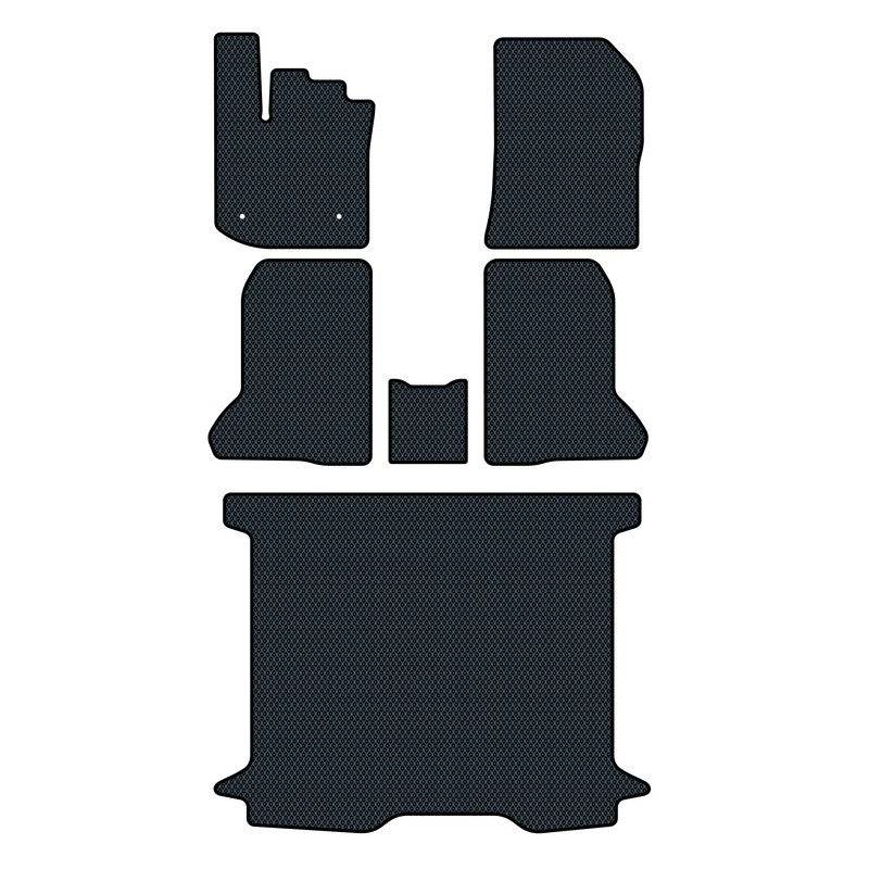 Car mats for Dacia Dokker 1 generation (2012 - 2017) Compactvan Automatic - Front set