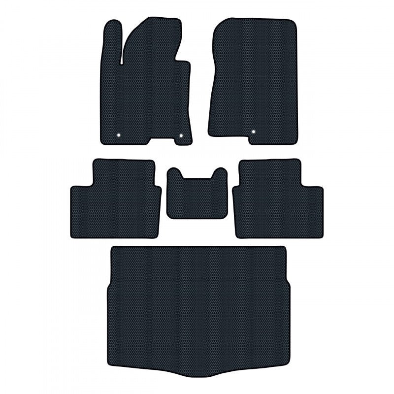 Car mats for Hyundai i30 GD (2012 - 2015) Hatchback 5-doors Manual - Front set