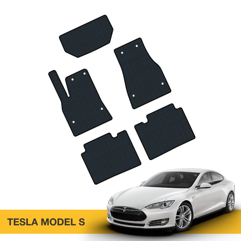 EVA pilns auto piederumu komplekts Tesla Model S ar Prime EVA.