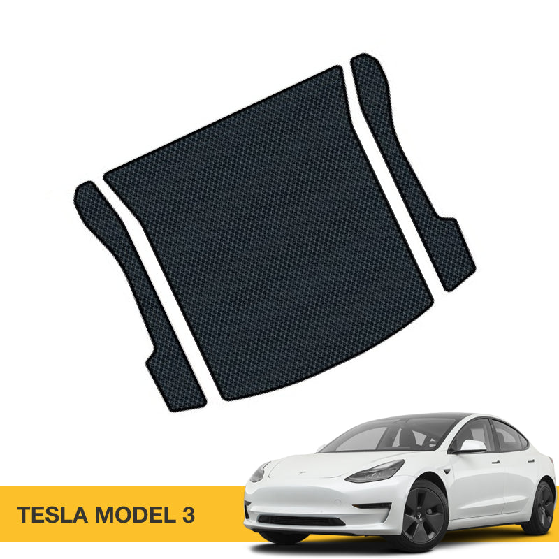 Prime EVA Tesla Model 3 cargo liner made from EVA material.