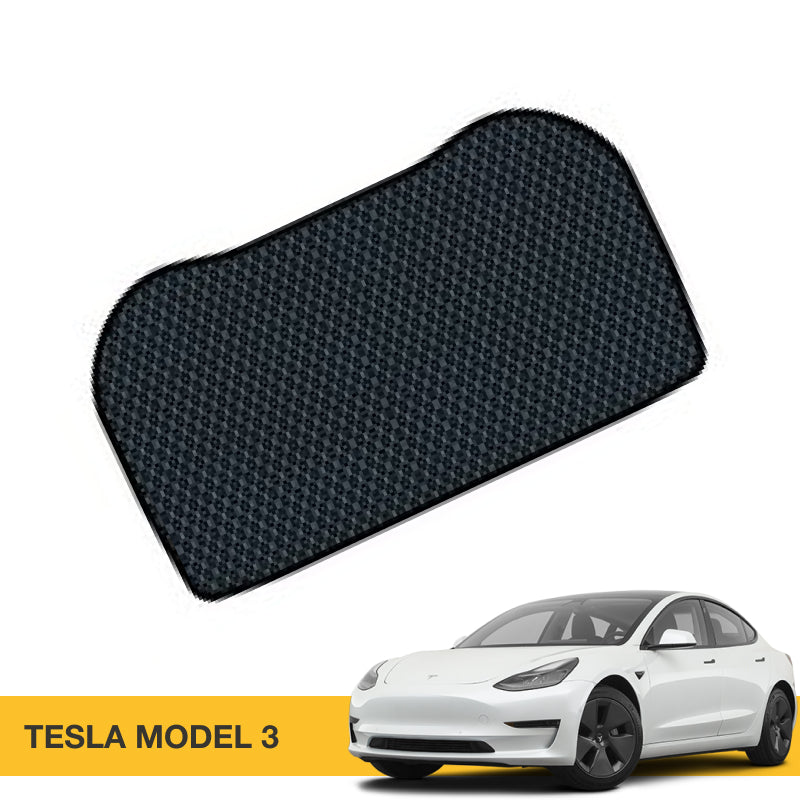 Custom EVA frunk floor mat for Tesla Model 3 by Prime EVA.