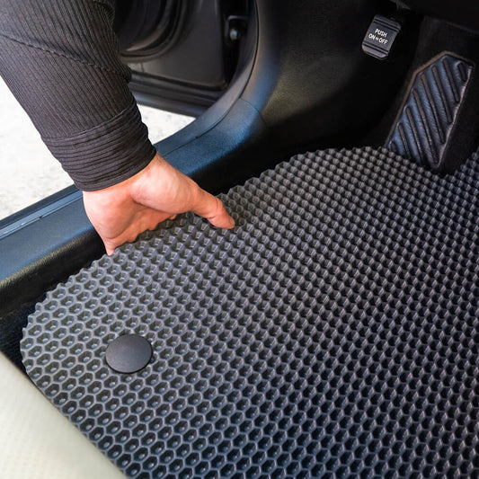 Universal Easy-Trim car floor mats - Grey