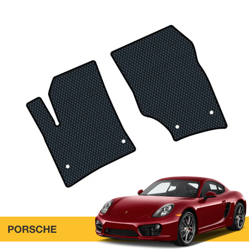 Prime EVA custom made front set of EVA floor mats for Porsche.
