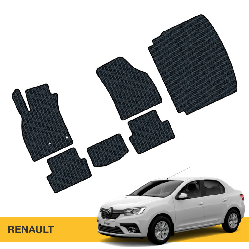 Full set of durable EVA cargo liner for Renault by Prime EVA.