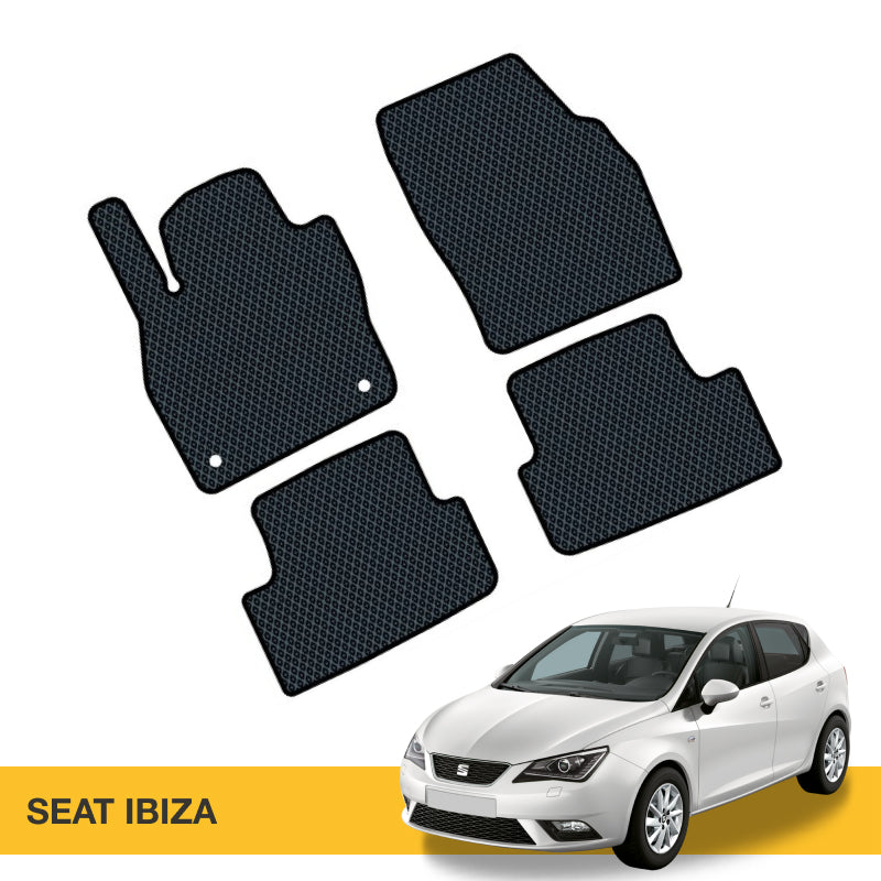 Full set of EVA floor mats for Seat Ibiza by Prime EVA.