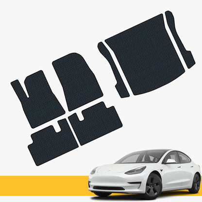 Full set and cargo liner for Tesla Model 3, 1st gen. (2017 - 2023)