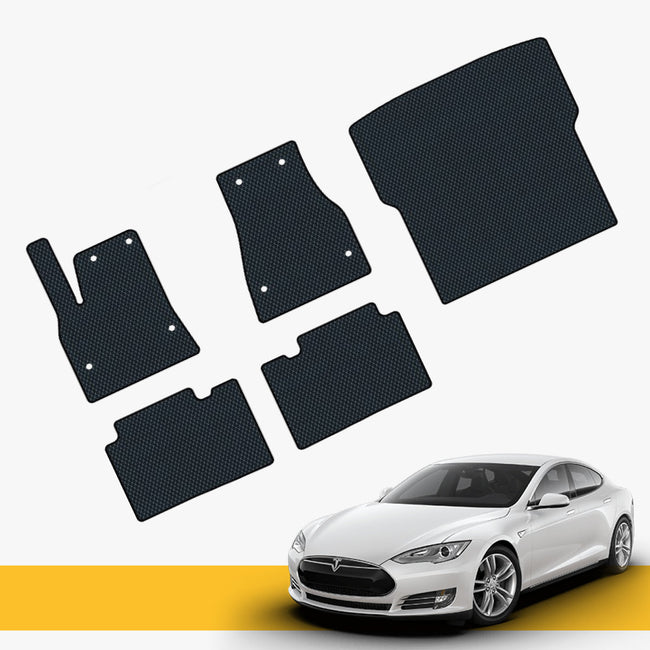 Tesla Model S full set cargo liner made of EVA material by Prime EVA.
