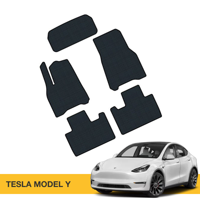 Full set of EVA frunk mat for Tesla Model Y by Prime EVA.