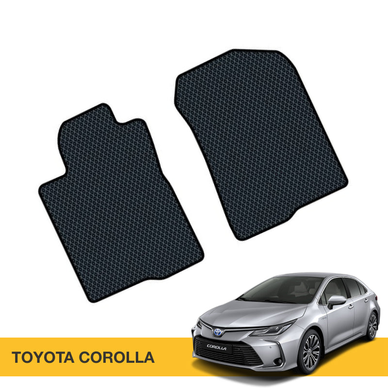Prime EVA's EVA podlahové rohože na zakázku pro Toyotu Corolla.