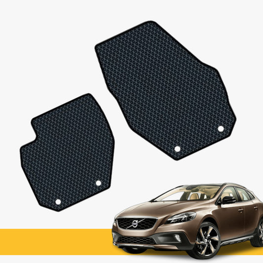 Prime EVA's custom front set EVA car mats for Volvo V40.