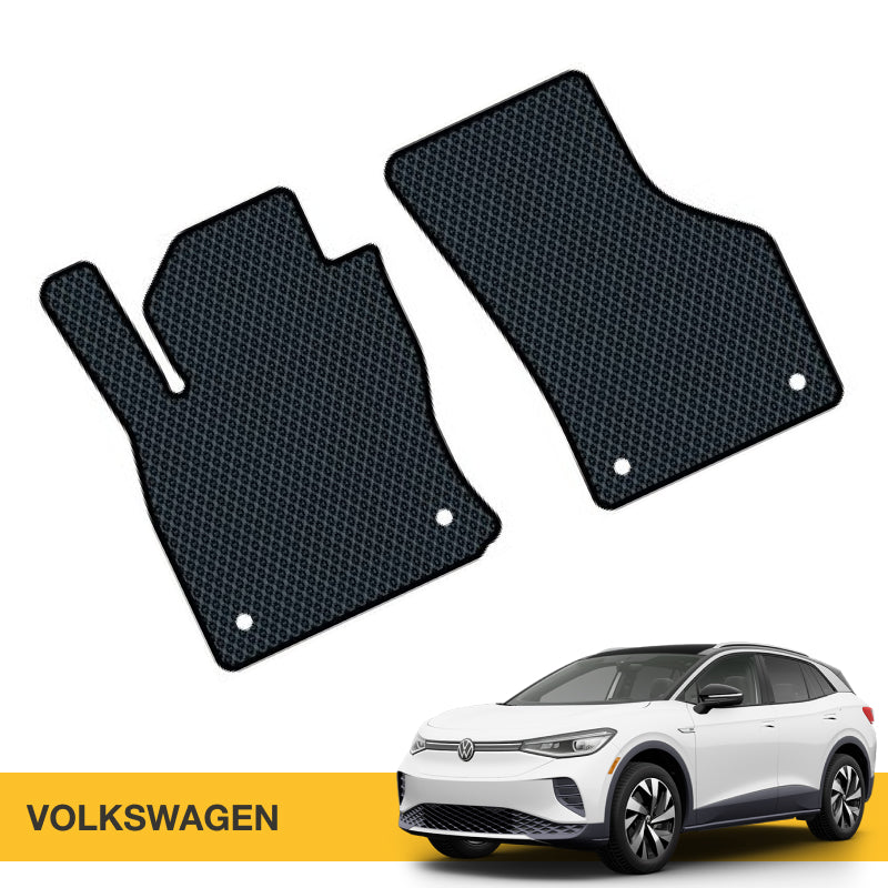 VW front set of Prime EVA car floor mats.