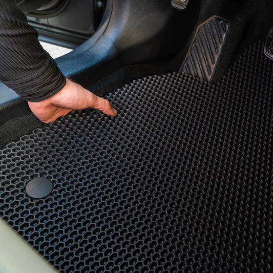 Universal Easy-Trim car floor mats - Black