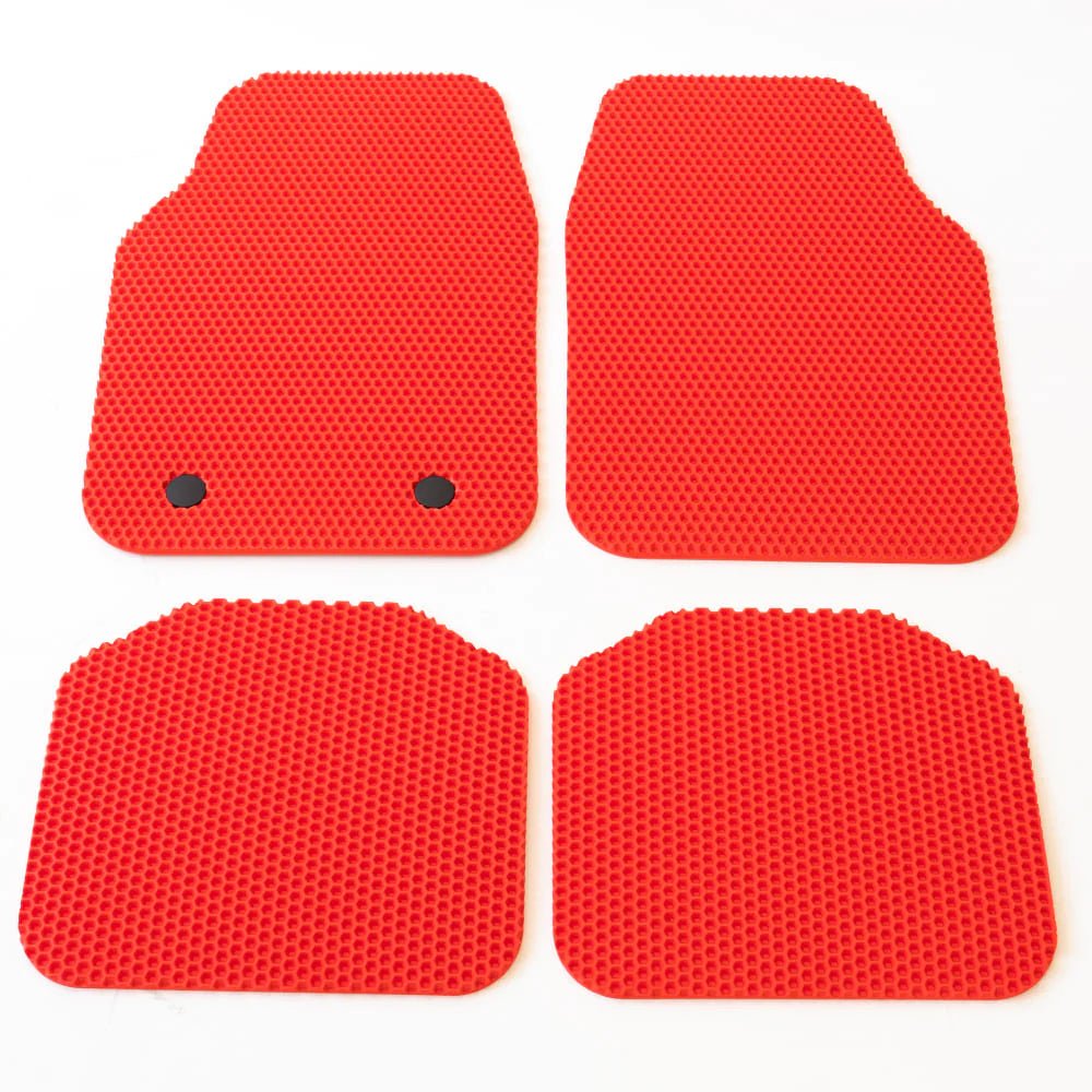 Universal Easy Trim EVA Car Floor Mats Prime EVA Red